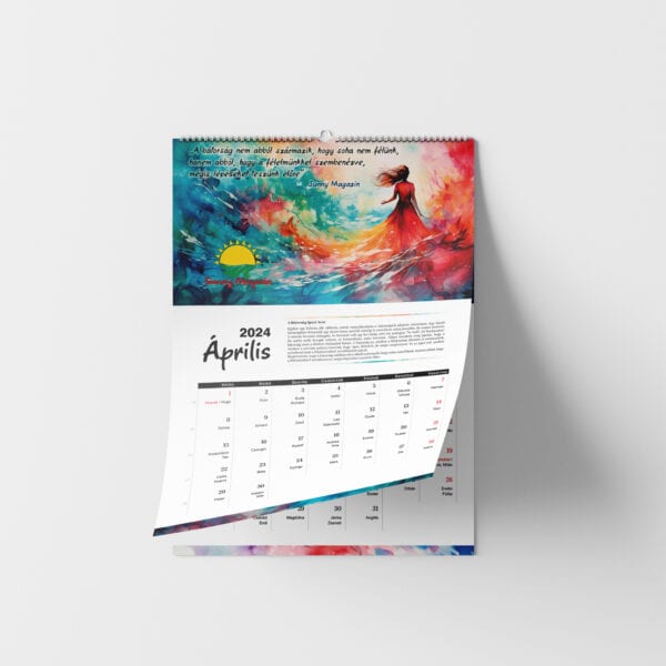 Egyedi Falinaptár 2024